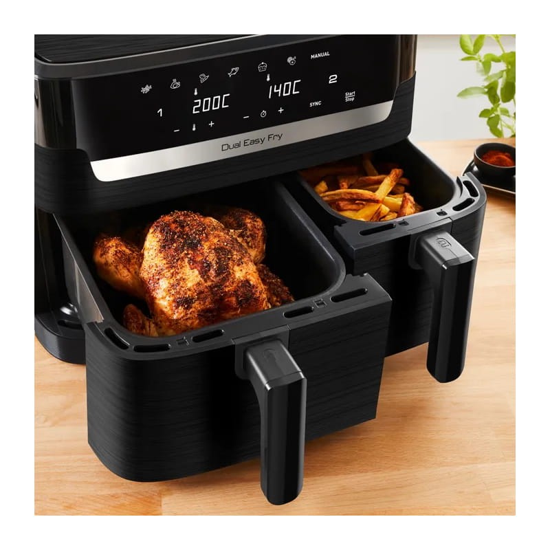 Moulinex Dual Easy Fry EZ901N20 8.3 L Noir - Friteuse à air comprimé - Ítem3