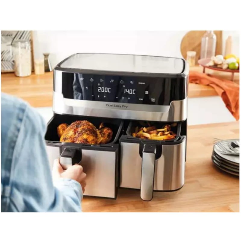 Moulinex Dual Easy Fry EZ905D20 8.3 L Noir - Friteuse à air - Ítem2