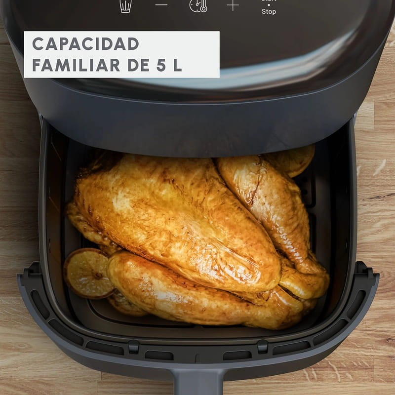 Moulinex Easy Fry EZ245B20 1550W 5 L Negro - Freidora de aire - Ítem3