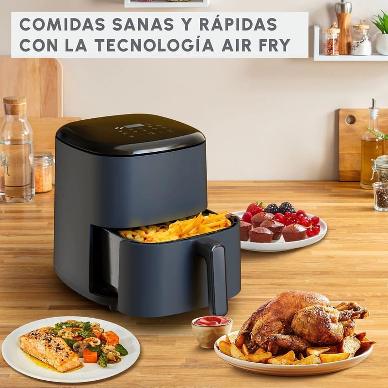 Moulinex Easy Fry EZ245B20 1550W 5 L Negro - Freidora de aire - Ítem4