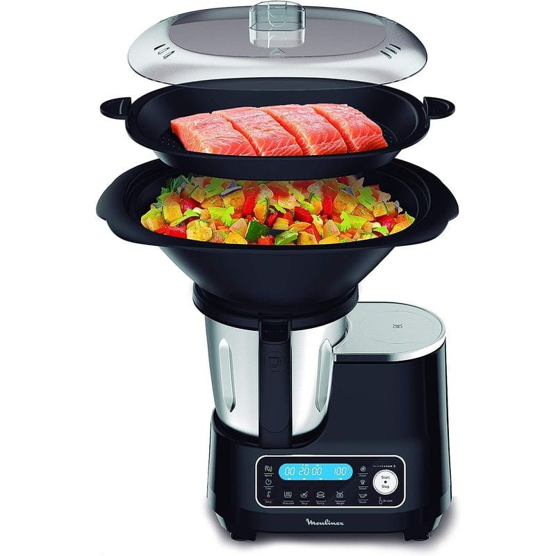 Moulinex ClickChef HF4SPR30 1400W 3.6L Negro - Robot de cocina - Ítem2