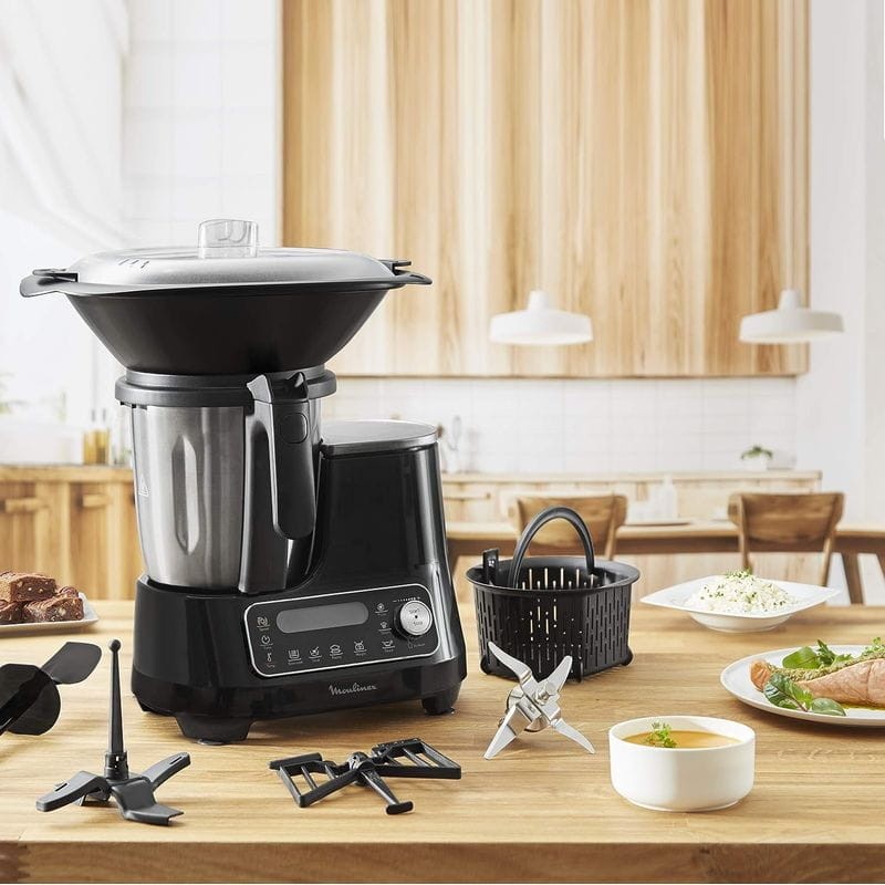 Moulinex ClickChef HF4SPR30 1400W 3.6L Negro - Robot de cocina - Ítem3