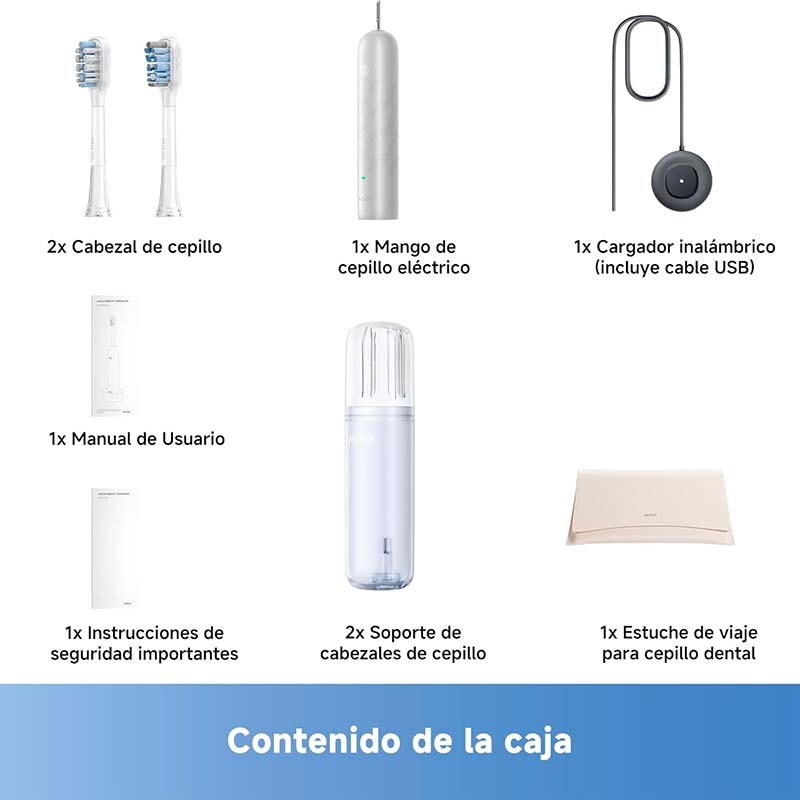 Mova Fresh Pro 3DClean Argent - Brosse à Dents Électrique - Ítem8