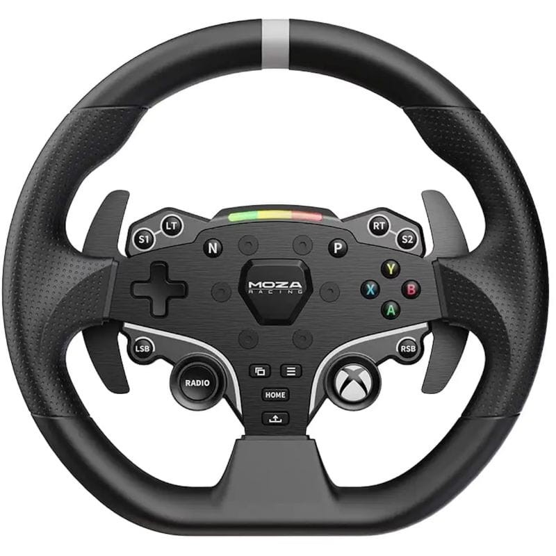 MOZA ES-XBOX RS052: Compatible con Xbox - 22 botones programables - Aluminio durable - Ítem