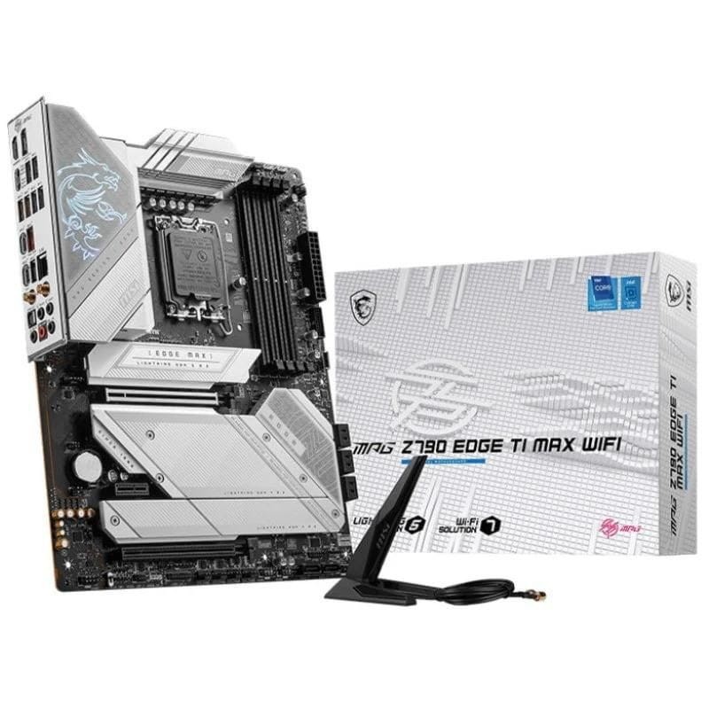 MSI MPG Z790 EDGE TI MAX WIFI Intel Z790 LGA 1700 ATX - Placa-mãe para jogos - Item