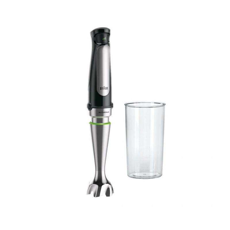 Braun MQ 7000X 1000 W 0,6 L Preto, Aço com Acabamento Acetinado - Varinha mágica - Item1