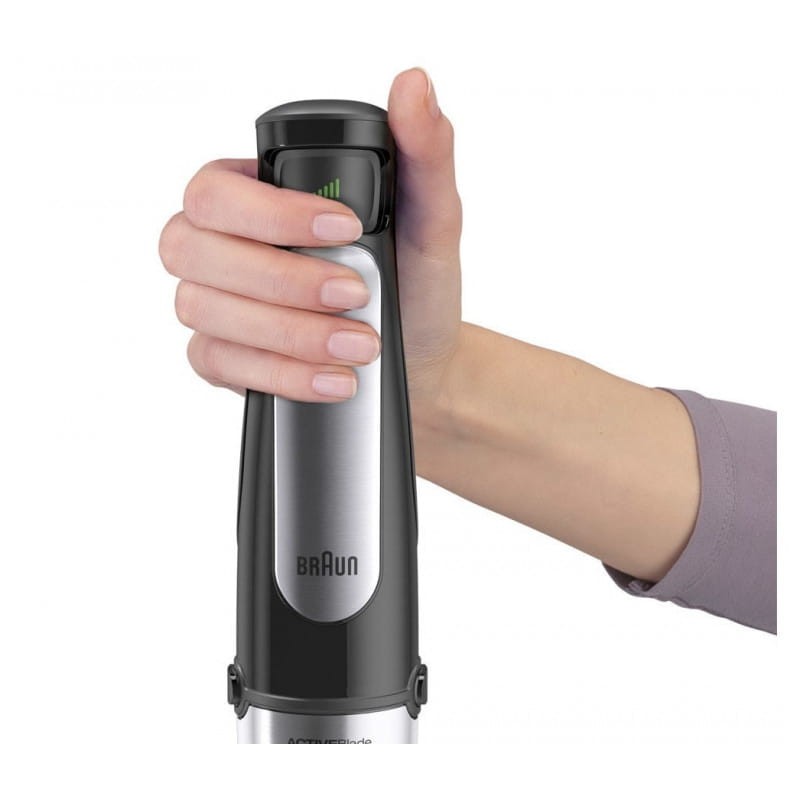 Braun MQ 7000X 1000 W 0,6 L Preto, Aço com Acabamento Acetinado - Varinha mágica - Item3