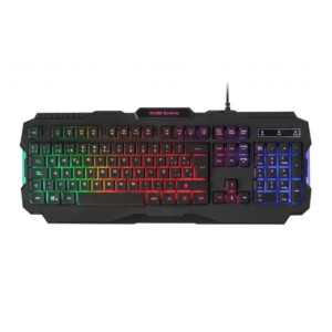 Mars Gaming MRK0 RGB Gaming Keyboard Black - Clavier à membrane