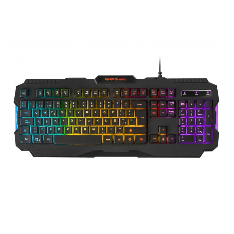Mars Gaming MRK0 RGB Gaming Keyboard Black - Clavier à membrane - Ítem2
