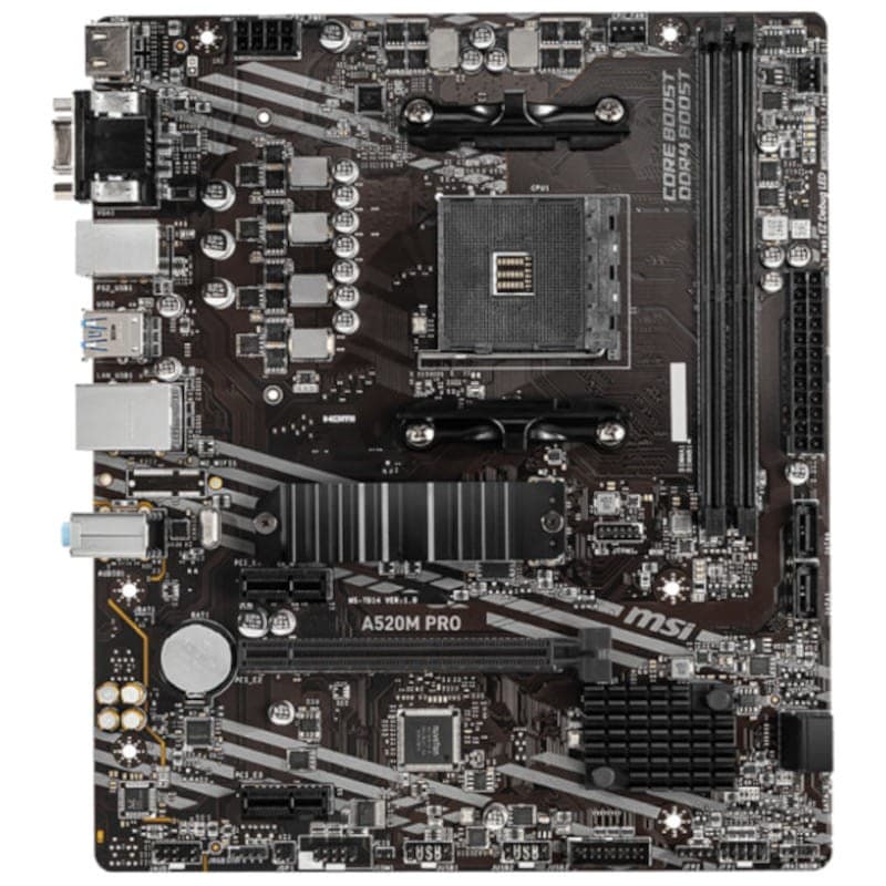 MSI A520M PRO ATX - Carte Mére, SATA