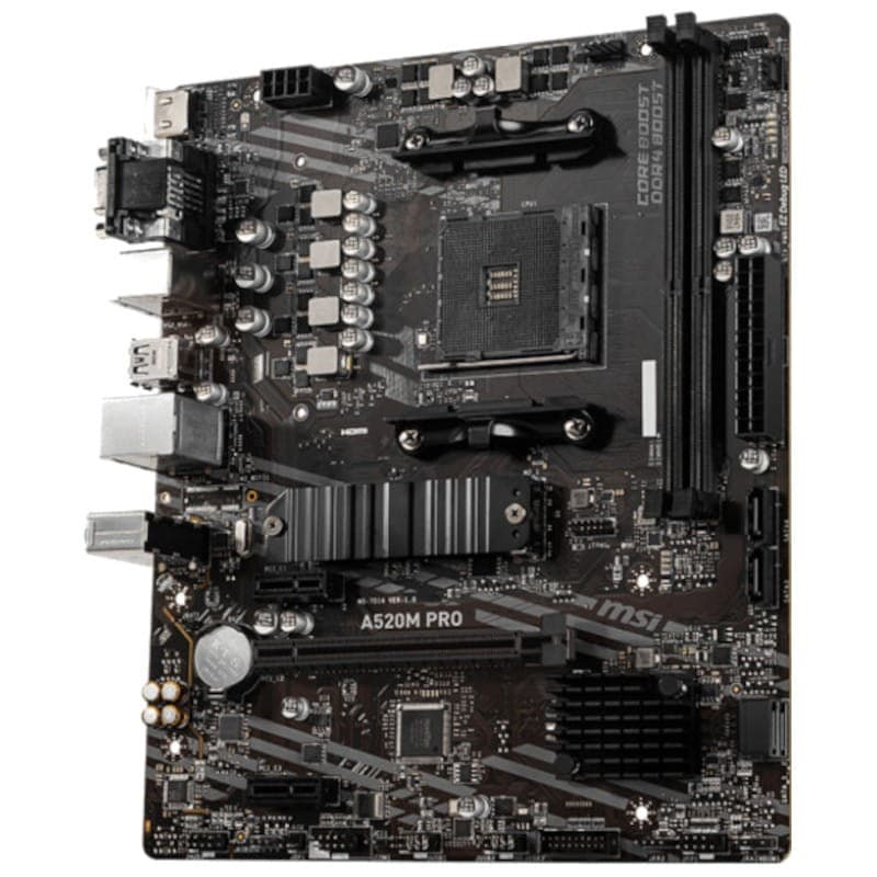 MSI A520M PRO ATX - Carte Mére, Core Boost