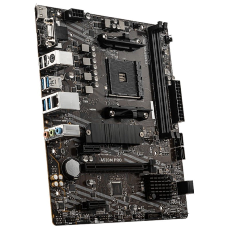 MSI A520M PRO micro ATX - Carte Mére - Ítem3
