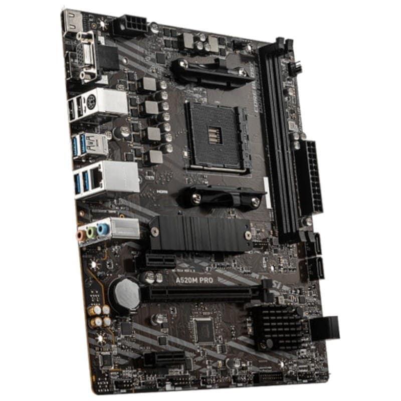 MSI A520M PRO ATX - Carte Mére, Studi Boost