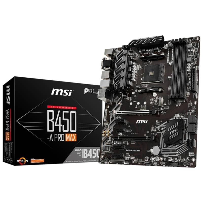 Placa base MSI B450-A Pro Max AM4 - Ítem