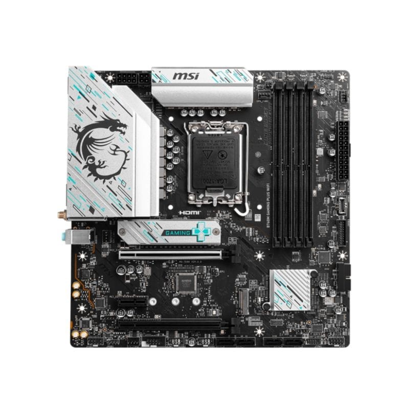 MSI B760M GAMING PLUS WIFI LGA 1700 micro ATX - Placa base - Ítem1