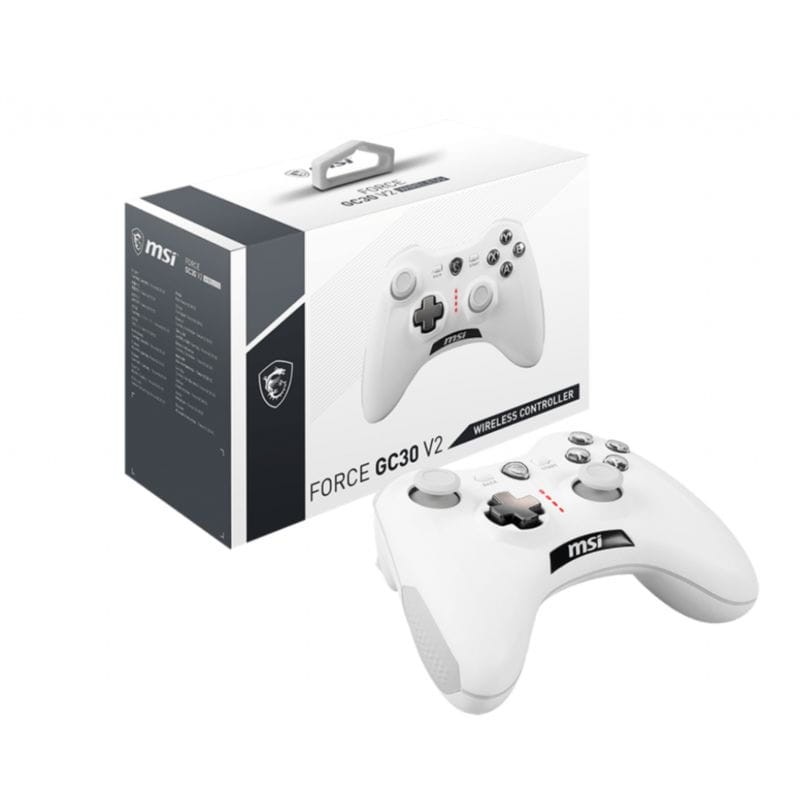 MSI Force GC30 V2 USB 2.0 Blanco - Mando inalámbrico - Ítem4