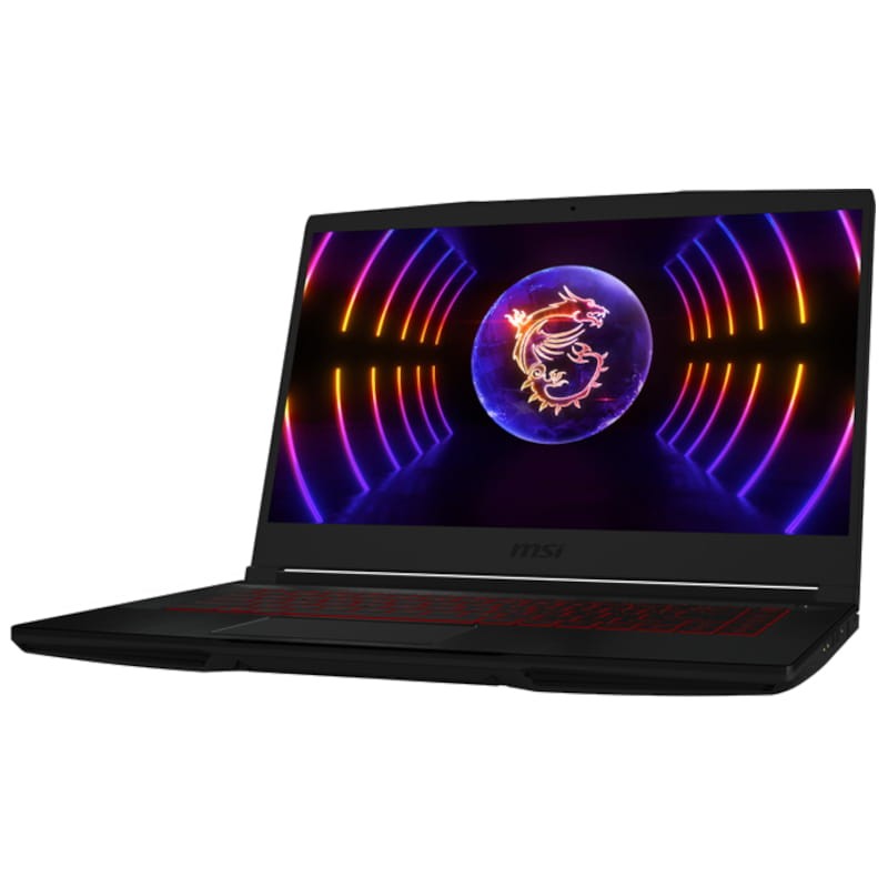 MSI Gaming Thin GF63 12UC-875XES Intel Core i7-12650H/16GB/1TB SSD/FreeDOS Negro - Portátil 15.6 - Ítem1