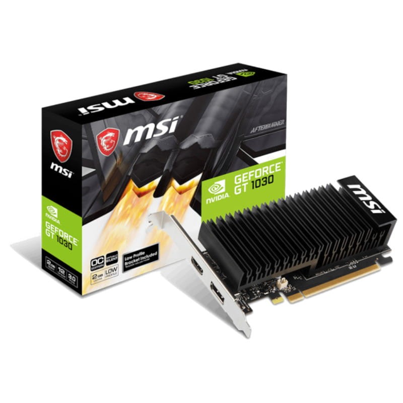 Tarjeta gráfica MSI GeForce GT 1030 OC con 2GB 2GHD4 LP - Ítem4