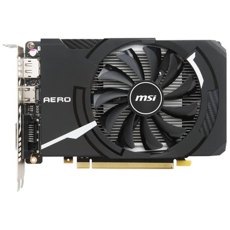 MSI GeForce GTX 1050 TI AERO ITX 4 Go GDDR5 - Ítem1