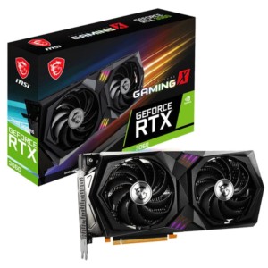 MSI GeForce RTX 3060 GAMING X 12 GB GDDR6 - Tarjeta Gráfica