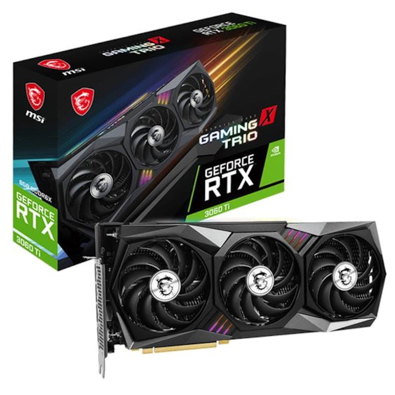 MSI GeForce RTX 3060 Ti GAMING X TRIO 8GD6X NVIDIA 8GB GDDR6X