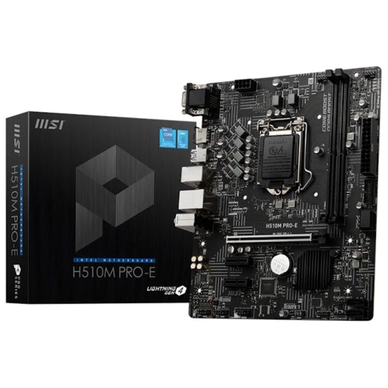 MSI H510M PRO-E Intel H510 LGA 1200 micro ATX Placa base - Ítem
