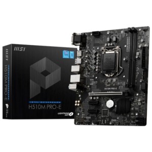 Placa-mãe MSI H510M PRO-E Intel H510 LGA 1200 micro ATX