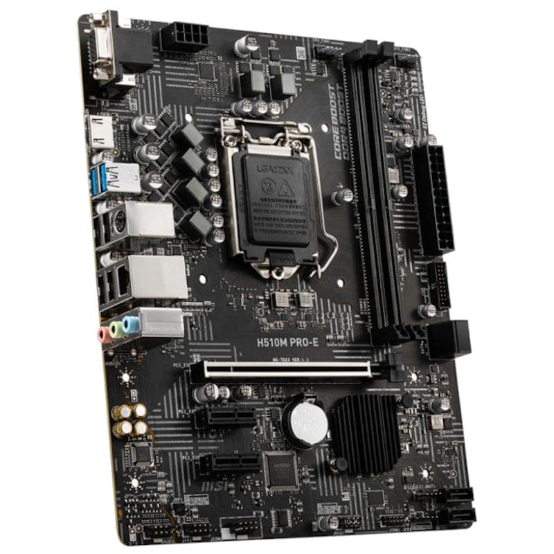 MSI H510M PRO-E Intel H510 LGA 1200 micro ATX Placa base - Ítem2