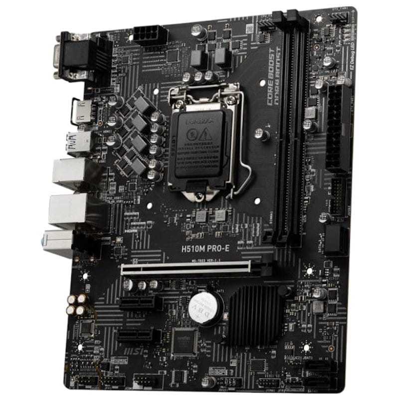 MSI H510M PRO-E Intel H510 LGA 1200 micro ATX Placa base - Ítem3