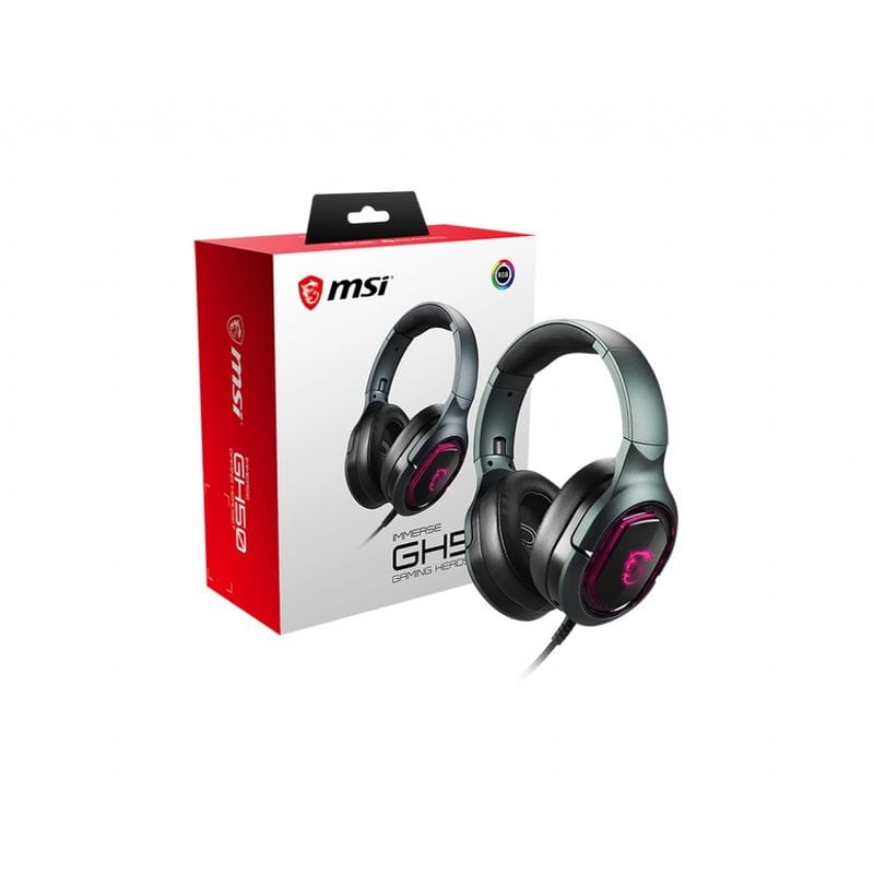 MSI Immerse GH50 RGB Negro - Auriculares Gaming - Ítem4