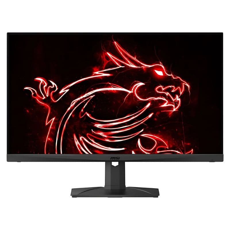 Vista frontal do monitor MSI MAG321QR QD 31.5 preto
