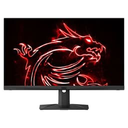 Vista frontal do monitor MSI MAG321QR QD 31.5 preto