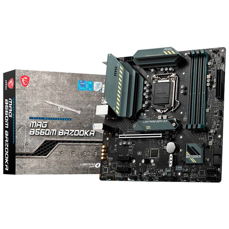 MSI MAG B560M BAZOOKA micro ATX - Placa base Gaming