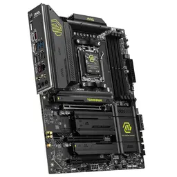 Perspective de la carte mère MSI MAG X870 TOMAHAWK WIFI Socket AM5 ATX