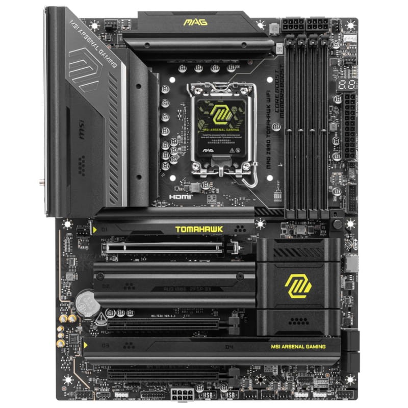 MSI MAG Z890 TOMAHAWK Wifi LGA1851 ATX - Placa-mãe - Item1