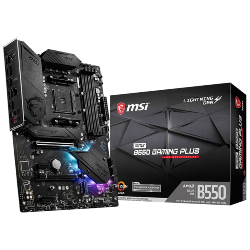MSI MPG B550 Gaming Plus DDR4 AM4 ATX - Carte mère - Ítem