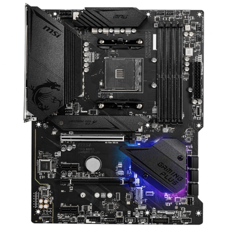MSI MPG B550 Gaming Plus DDR4 AM4 ATX - Placa-mãe - Item1