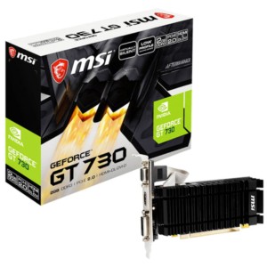 MSI N730K-2GD3H/LPV1 NVIDIA GeForce GT 730 2GB GDDR3
