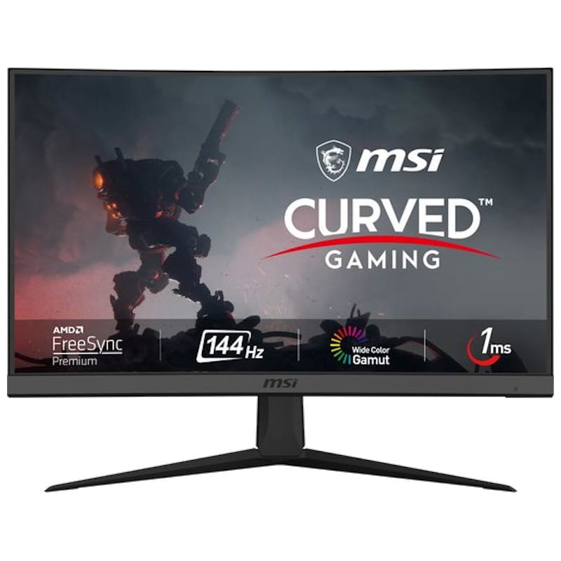 MSI Optix G24C6 23.6 LED FullHD 144Hz FreeSync Premium Monitor Curvo