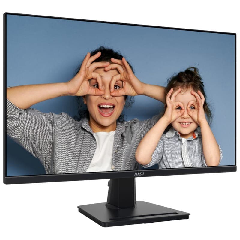 MSI Pro MP275Q 27 Wide Quad HD Adaptive Sync Negro - Monitor PC Vista Frontal lado derecho