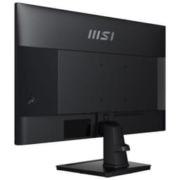 MSI Pro MP275Q 27 Wide Quad HD Adaptive Sync Negro - Monitor PC Vista trasera lado izquierdo