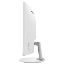 MSI Pro MP341CQW 34 UltraWide Quad HD Blanco - Monitor PC Vista lateral