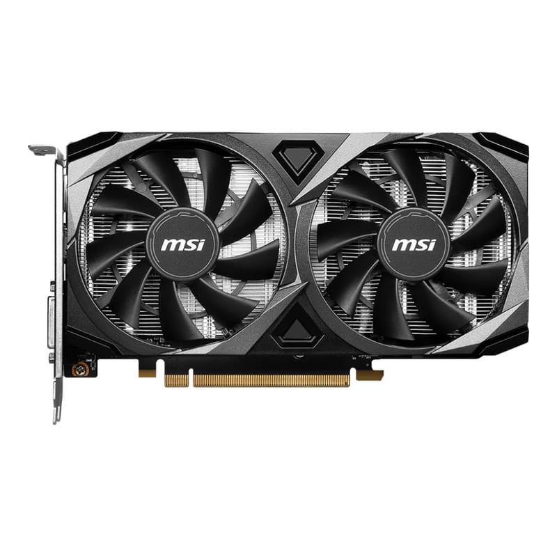 MSI Ventus Geforce NVIDIA RTX 3050 2X XS 8GB OC GDDR6 Negro - Tarjeta Gráfica - Ítem1