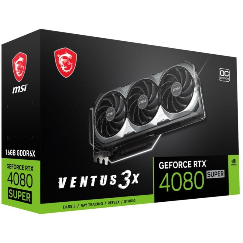 MSI Ventus GeForce RTX 4080 SUPER 16G 3X OC 16 GB GDDR6X - Tarjeta gráfica - Ítem9