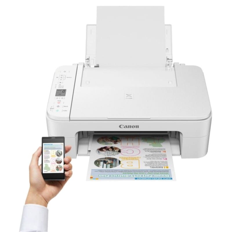 Multifunción Canon PIXMA TS3351 Tinta Color Wifi Blanco - Ítem5