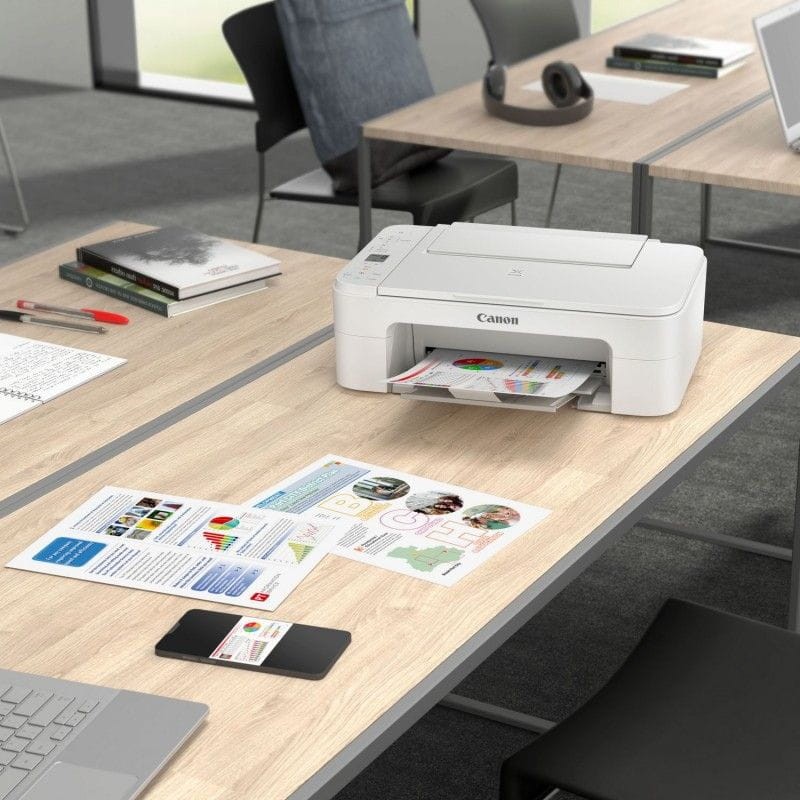 Multifunción Canon PIXMA TS3351 Tinta Color Wifi Blanco - Ítem6