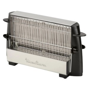 Grille-pain Moulinex Multipan 760 W Acier inoxydable noir