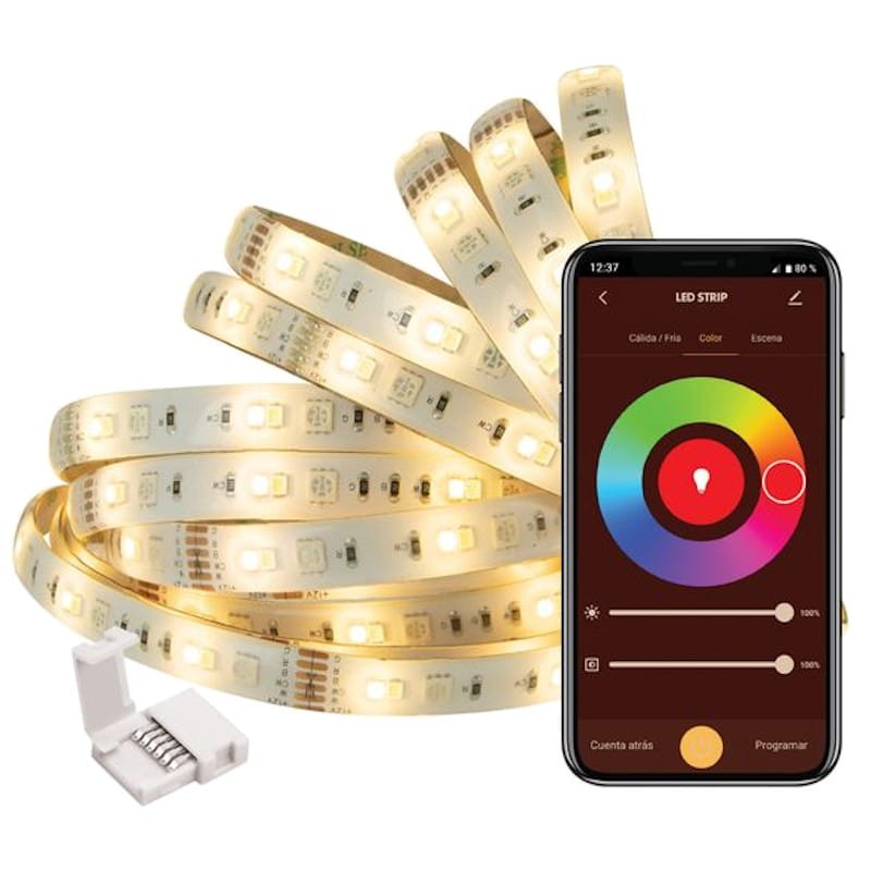 Ruban LED Muvit IO WiFi RGB+CCT 5m - Ítem1