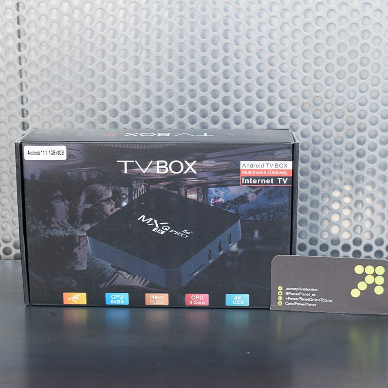 MXQ Pro 4K 1Go/8Go Wifi Dual Android 10 - Android TV - Ítem1
