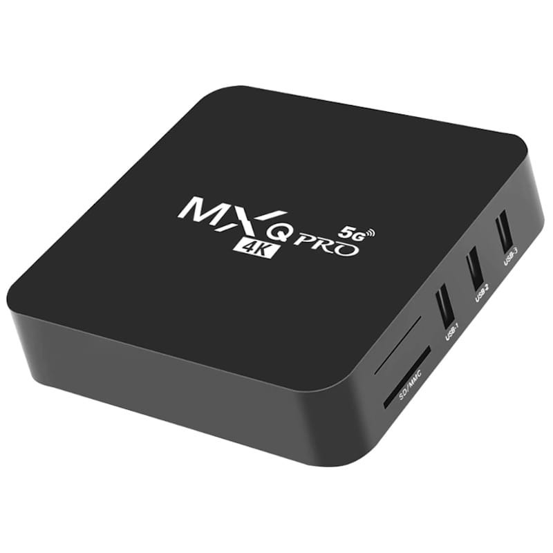 Mini PC Android TV Box 4K passerelle multimédia 2+16 Go